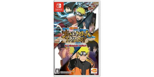 NARUTO−ナルト− 疾風伝 ナルティメットストームトリロジー for Nintendo Switchのパッケージ画像