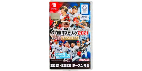 eBASEBALLプロ野球スピリッツ2021 グランドスラムのパッケージ画像