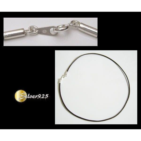 レザーチョーカー茶2mm50cm 本革製ブラウン メイン |  | 01