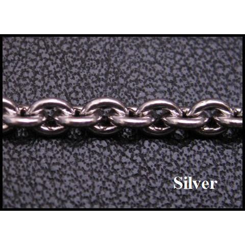 (オキシ)あずきチェーン(L)45cm太さ3，5mm シルバー925 メイン ネックレス シルバー925 メンズ ネックレス 銀 シルバー925 | 