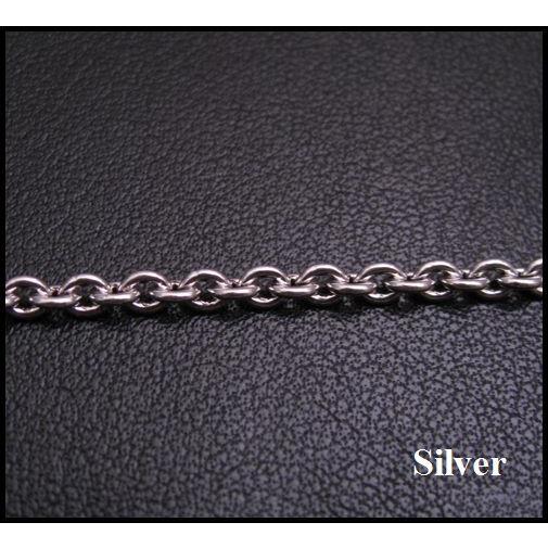 (オキシ)あずきチェーン(L)45cm太さ3，5mm シルバー925 メイン ネックレス シルバー925 メンズ ネックレス 銀 シルバー925 |  | 02