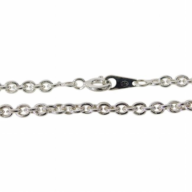 LYNCH SILVER SMITH シルバーあずきチェーンネックレス 45cm Lynch Silversmith - ネックレスチェーンについて FD(カット入り