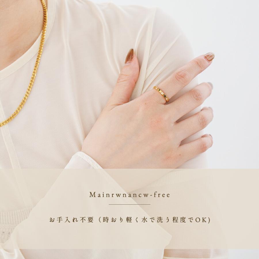 指輪 レディース ステンレス リング (28)CZ 選択可 金色 銀色 ピンクゴールド  316L 指輪 |  | 14