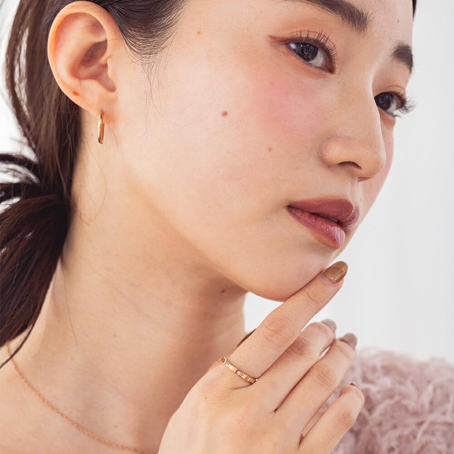 指輪 レディース ステンレス リング (28)CZ 選択可 金色 銀色 ピンクゴールド  316L 指輪 |  | 04