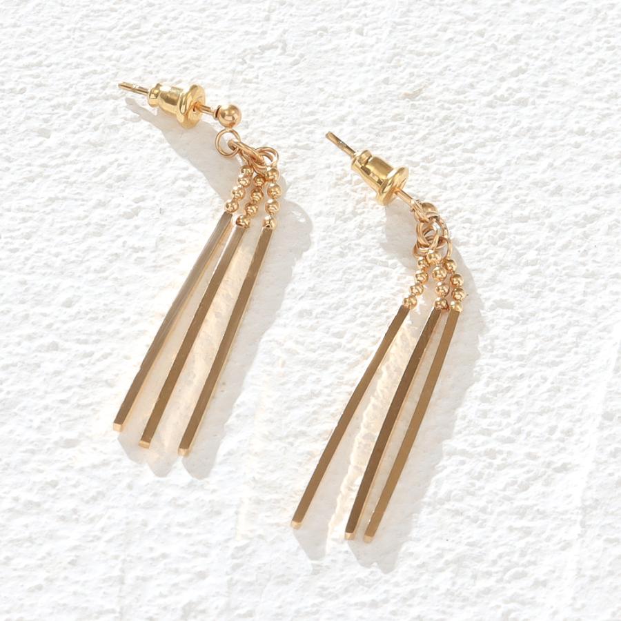 ピアス レディース ステンレス (127)スティック(2個セット） メンズ