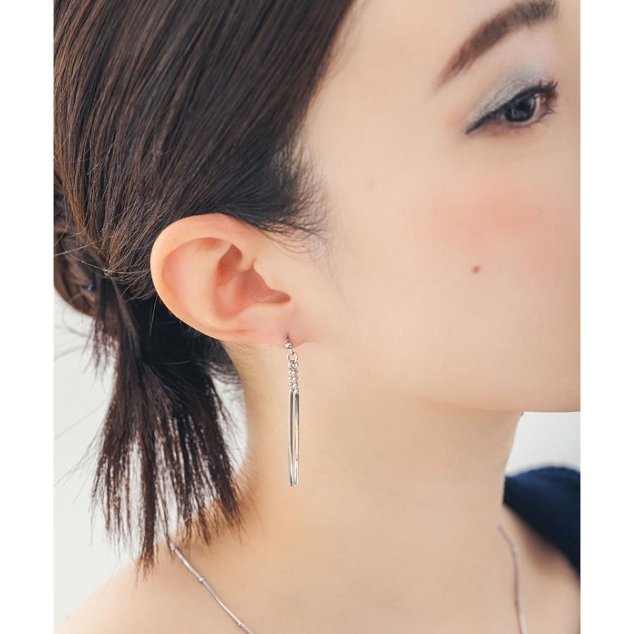 ピアス レディース ステンレス (127)スティック(2個セット） メンズ