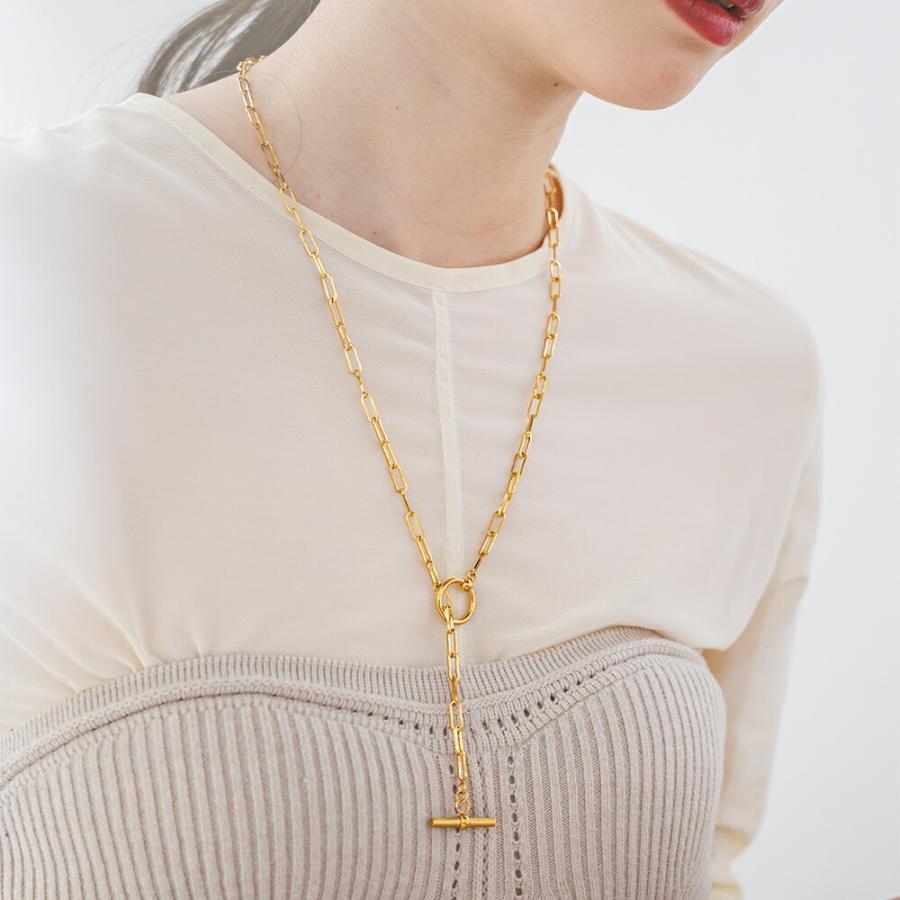 ネックレス レディース ステンレス (64)マンテル 選択可 銀色 金色