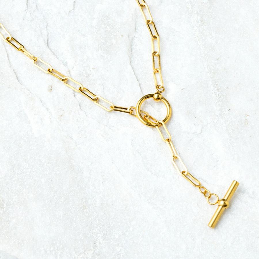 ネックレス レディース ステンレス (64)マンテル 選択可 銀色 金色