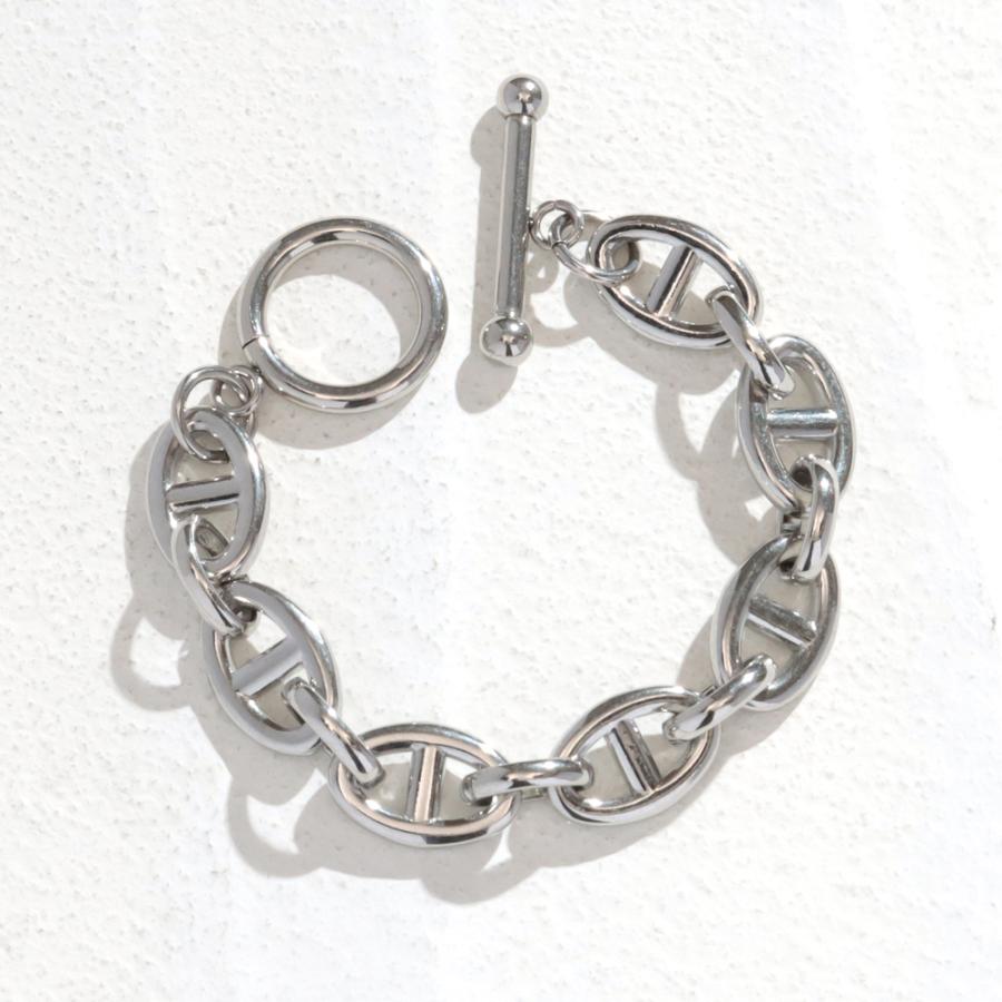 ブレスレット レディース ステンレス (48) 16cm 選択可 銀色 金色