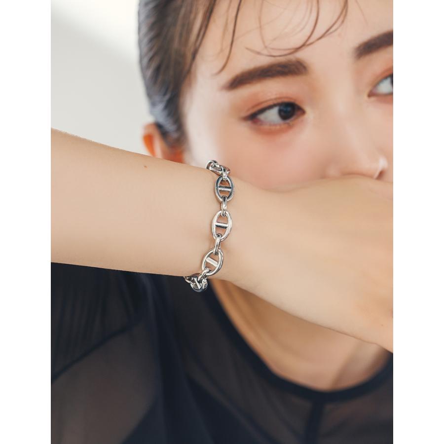 ブレスレット レディース ステンレス (48) 16cm 選択可 銀色 金色