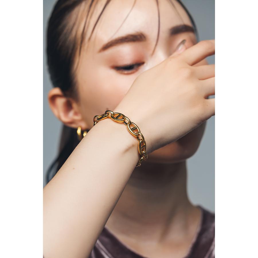 ブレスレット レディース ステンレス (48) 16cm 選択可 銀色 金色