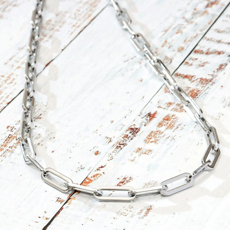 ネックレス レディース ステンレス (84)ロングチェーン選択可 40cm