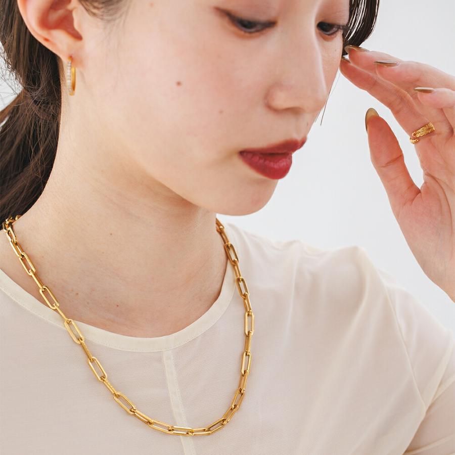 ネックレス レディース ステンレス (84)ロングチェーン選択可 40cm