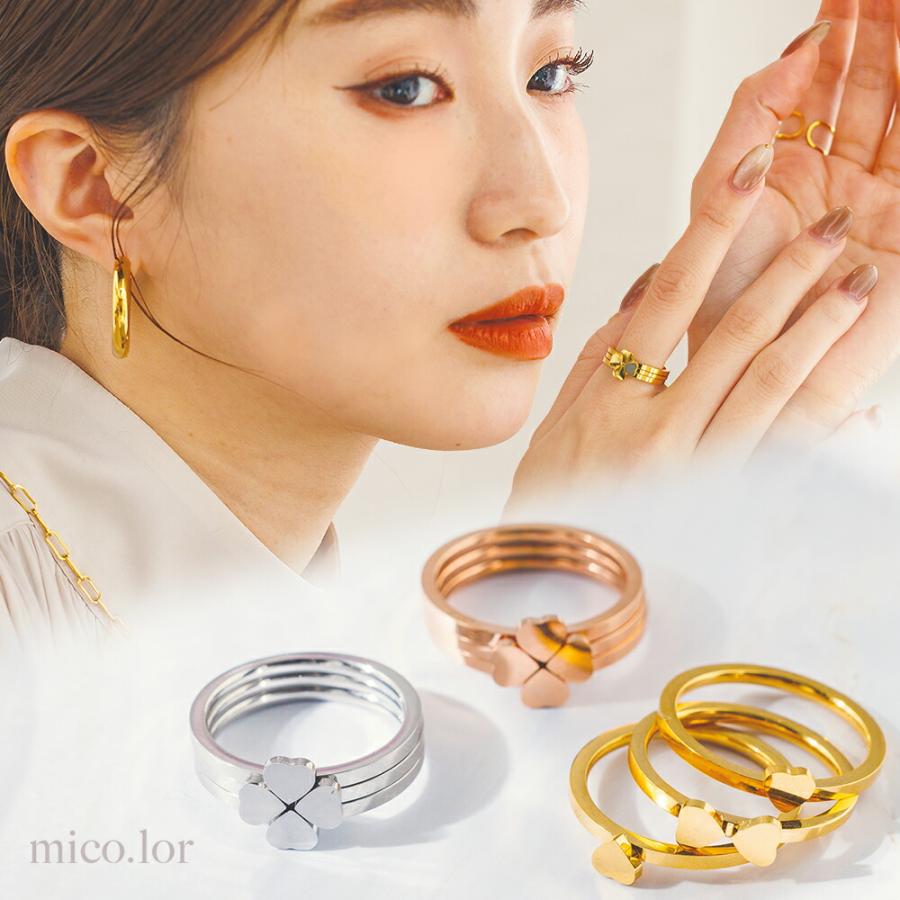 70％OFFセール 指輪 レディース ステンレス リング (297) 四つ葉の