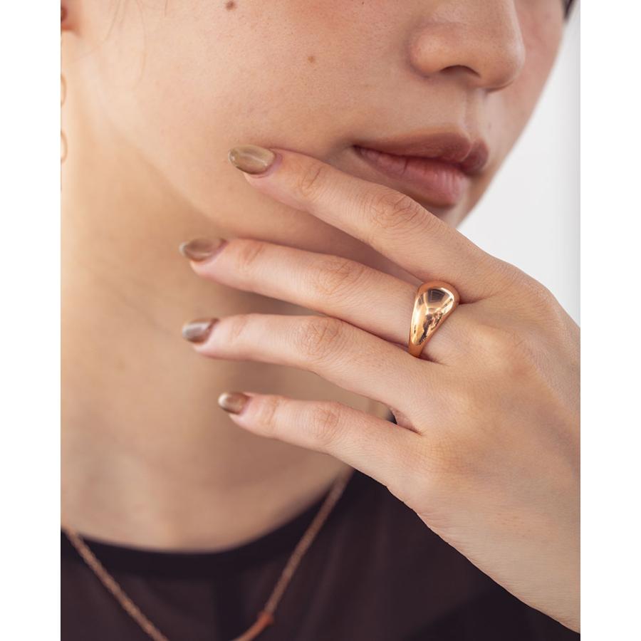 指輪 レディース ステンレス リング (306) スプーン 選択可 (銀色 金色