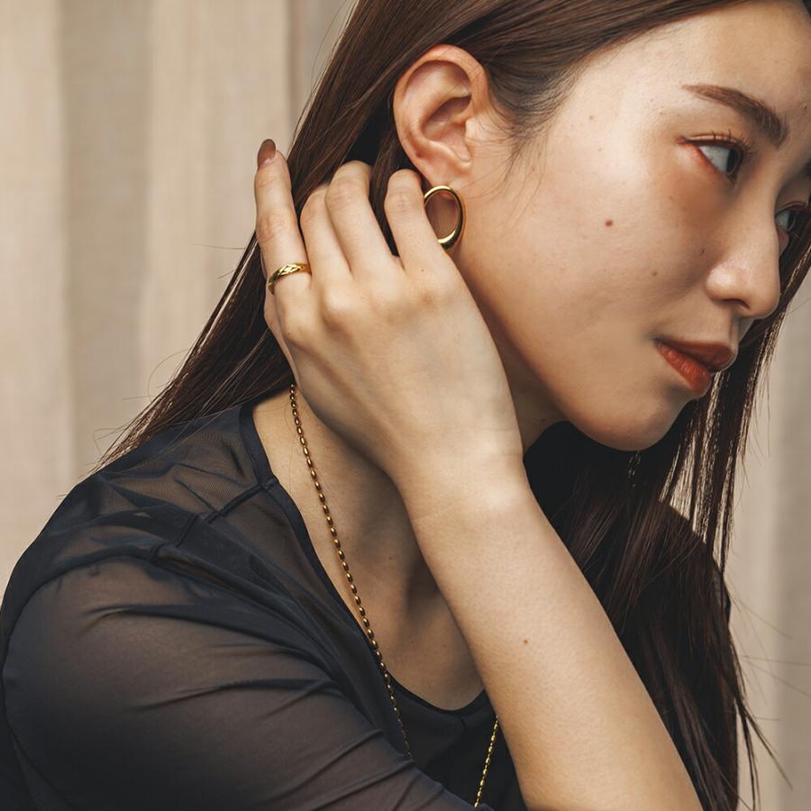 指輪 レディース ステンレス リング (333)キルティング加工 選択可 銀色 金色 ピンクゴールド 指輪 メンズ 送料無料 |  | 03