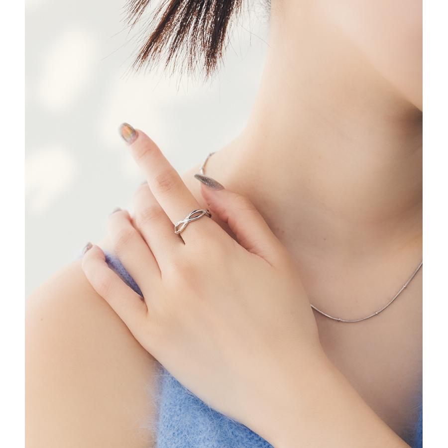 指輪 レディース ステンレス リング (375) 選択可 銀色 金色