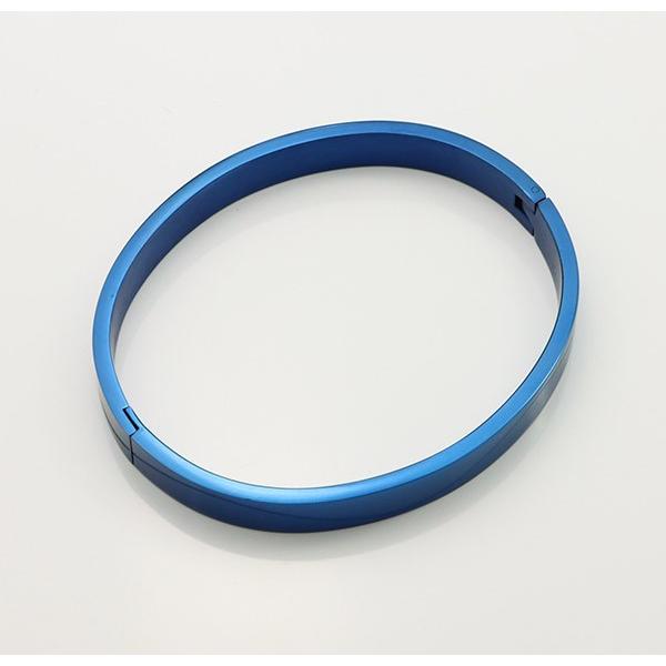 バングル レディース ステンレス (1)青 メンズ 送料無料 : mico.lor