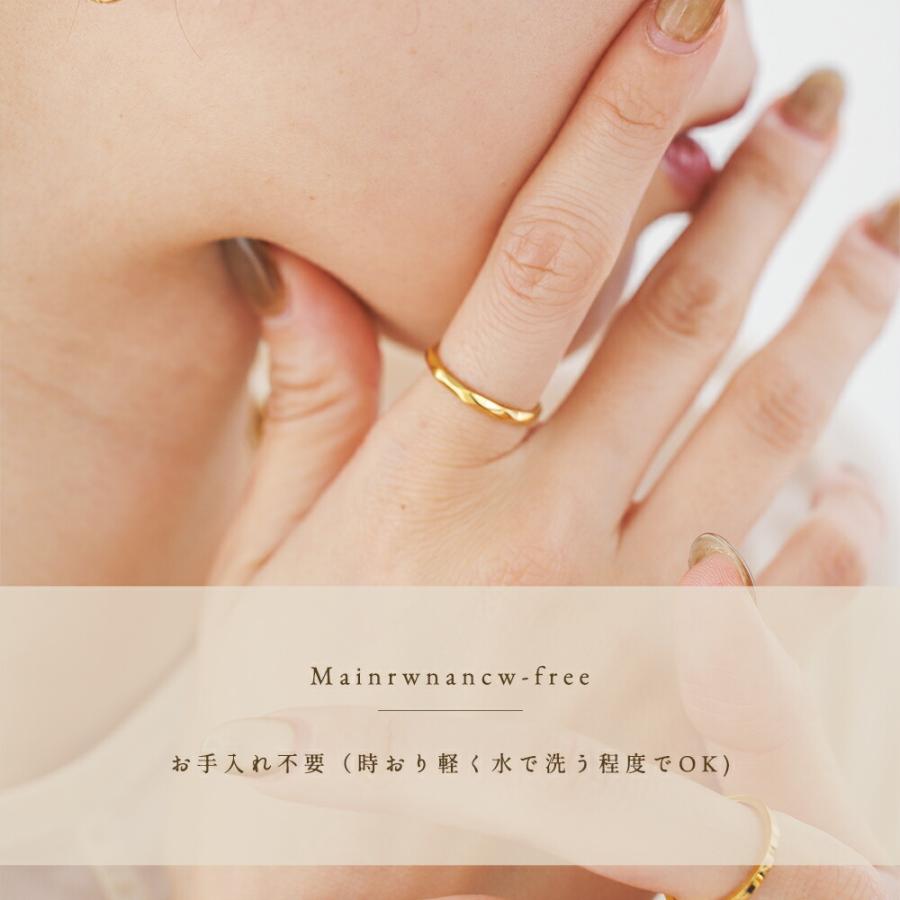 指輪 レディース ステンレス リング (48) 銀色 金色 ピンクゴールド