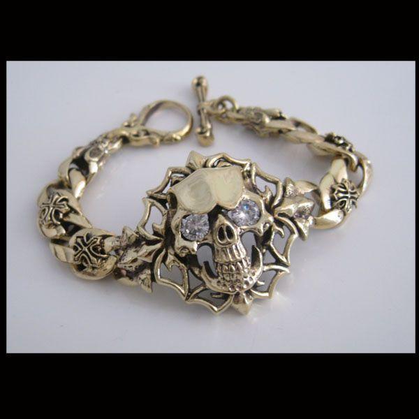 Rammer.brass.ブラス.真鍮.スカル.激安.ブレス.ルード Rammer.brass.ブラス.真鍮.スカル.激安.ブレス.ルード