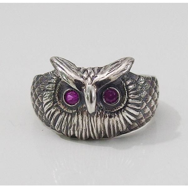 フクロウの指輪 3 Rcz07号から15号 シルバー９２５ 銀 メンズ レディース アクセサリー 梟 動物 指輪 リング Sv3358 アクセサリー専門ショップ Ppp 通販 Yahoo ショッピング