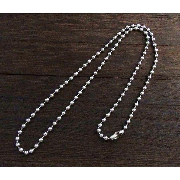 ステンレス)ボールチェーン3mm選択可45cm 50cm 55cm 60cm 65cm 70cm