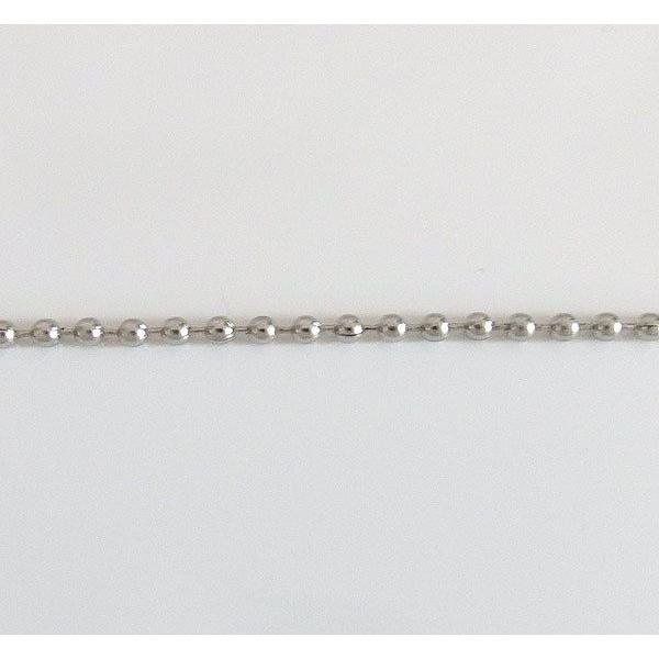 ステンレス)ボールチェーン3mm選択可45cm 50cm 55cm 60cm 65cm 70cm