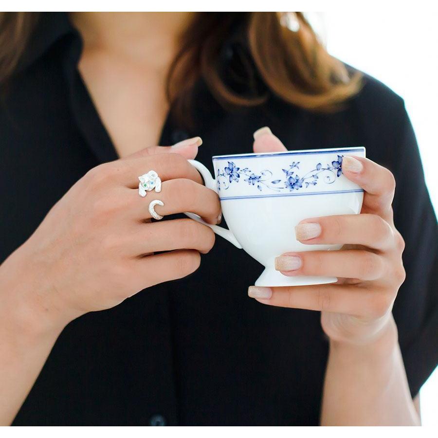 人気新品入荷 Good Vibrations Gv ネコの指輪 1 オッドアイ11号フリーサイズ メインブランド 猫 動物 リング シルバー925メンズ レディース 送料無料 Champagnelefevre Fr