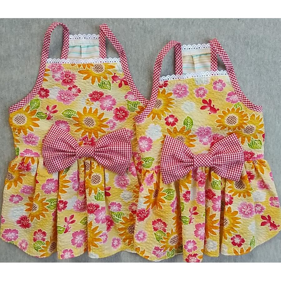 犬服 リップル 浴衣柄・ひまわり キャミソールワンピース 送料185円 : ゼロワンスタジオ - 通販 - Yahoo!ショッピング