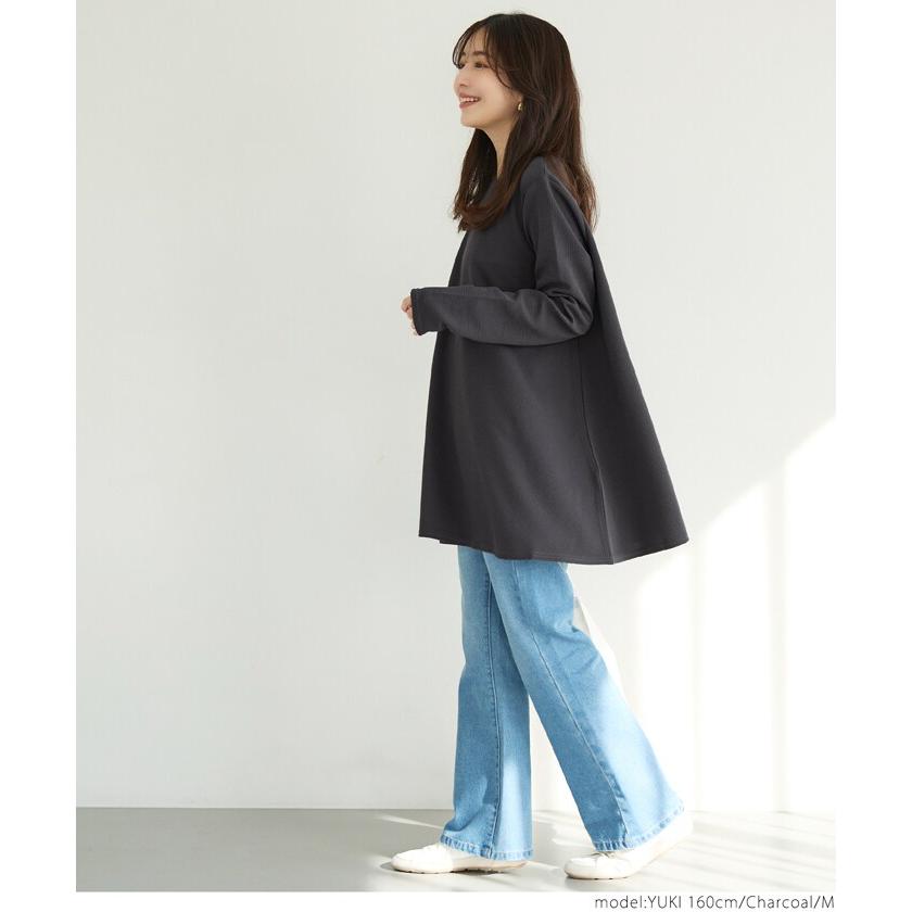 coca（コカ） エンボス長袖Aラインチュニック 全5色 : マルイ(丸井