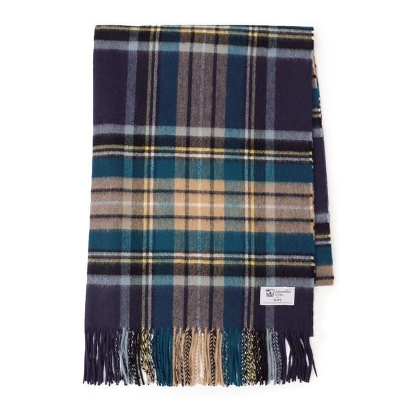 シップス（SHIPS）/【SHIPS別注】JOHNSTONS:カシミヤチェックストール SHIPS（シップス） 【SHIPS別注】JOHNSTONS:カシミヤチェックストール