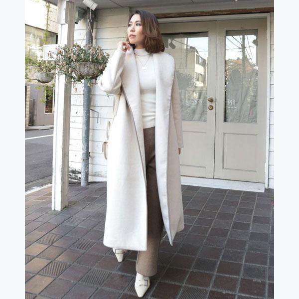 ライナー付きショールカラーコート 古着 60s WoolRich ボア ライナー