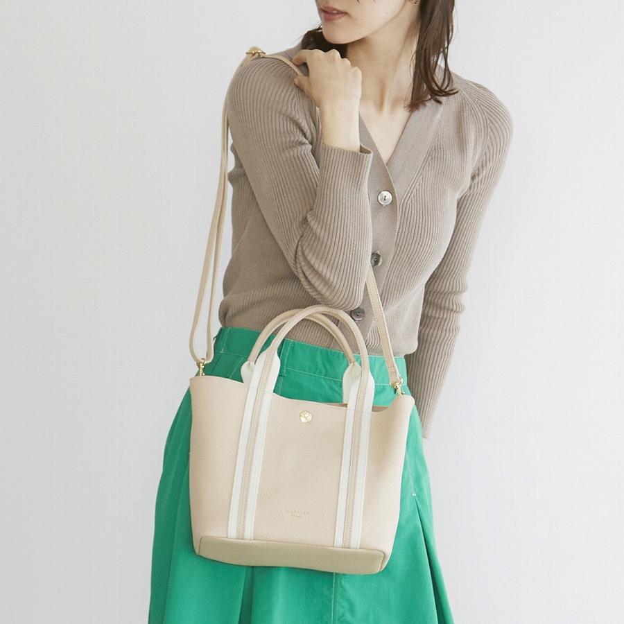 TOPKAPIソフトシュリンク テープコンビ ミニ トート ショルダーベルト付 トプカピ TOPKAPI ソフトシュリンク テープコンビ ミニ トート