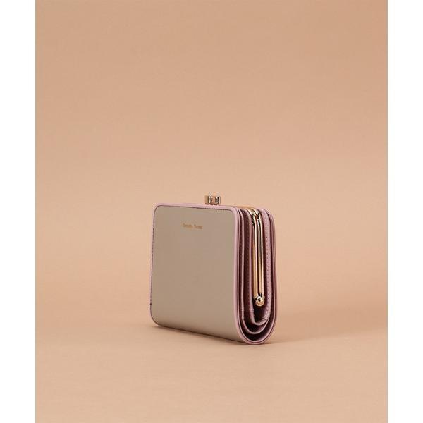 Samantha Thavasa シンプルバイカラー口金折財布 : マルイ(丸井