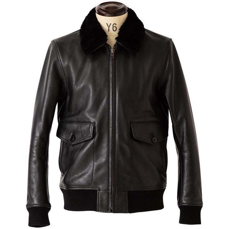 Liugoo Leathers G-1フライトジャケット Liugoo Leathers 本革 G-1フライトジャケット メンズ MIL06A : マルイ