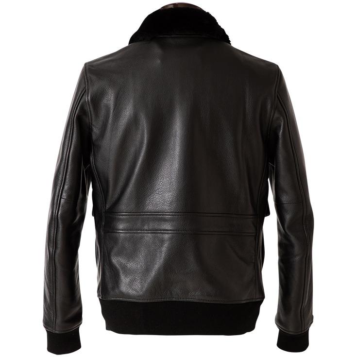 Liugoo Leathers 本革 G-1フライトジャケット メンズ MIL06A : マルイ