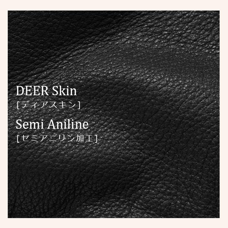 FILLMORE 本革 ディアスキンシングルライダースジャケット メンズ フィルモア SRS19Aの画像