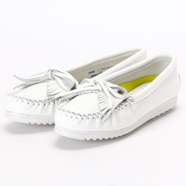 MINNETONKA KiltyPlus 撥水加工 レザーモカシン Minnetonka 撥水加工 スムースレザーモカシン MINNETONKA KILTY
