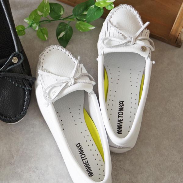 Minnetonka 撥水加工 スムースレザーモカシン MINNETONKA KILTY
