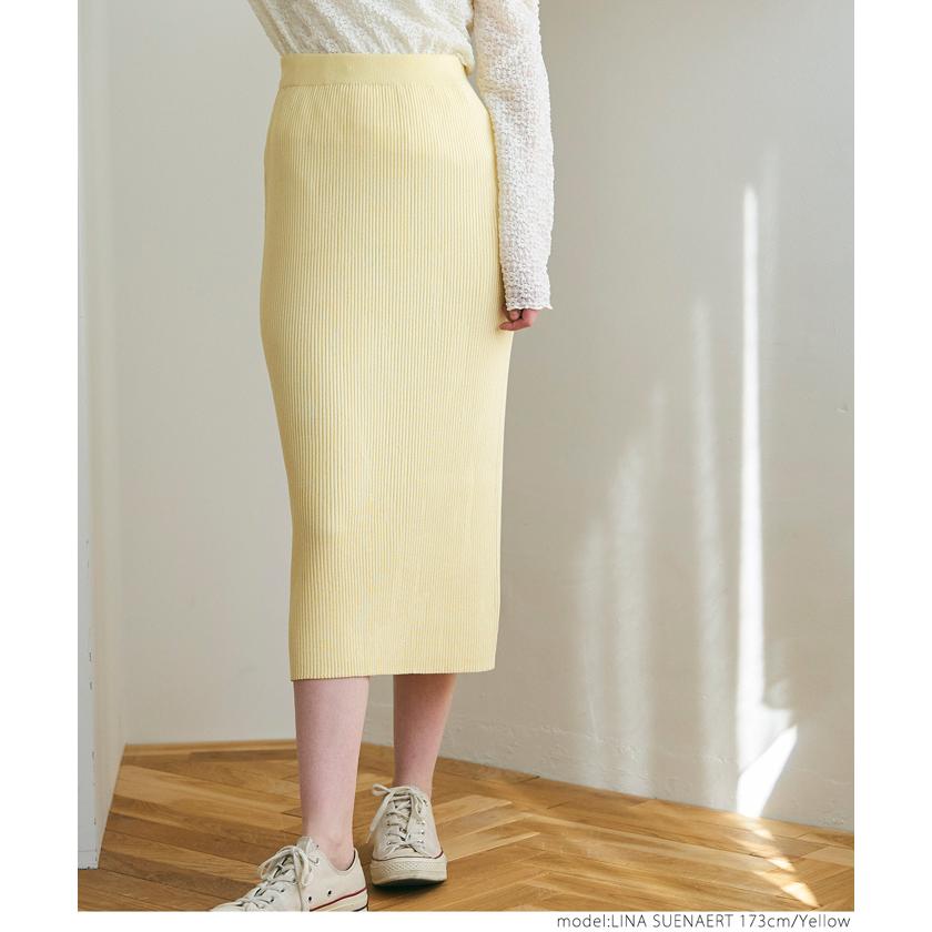 【FABIANA FILIPPI】リブニットタイトスカート Fabiana Filippi リブ スカート | グレー | FARFETCH JP