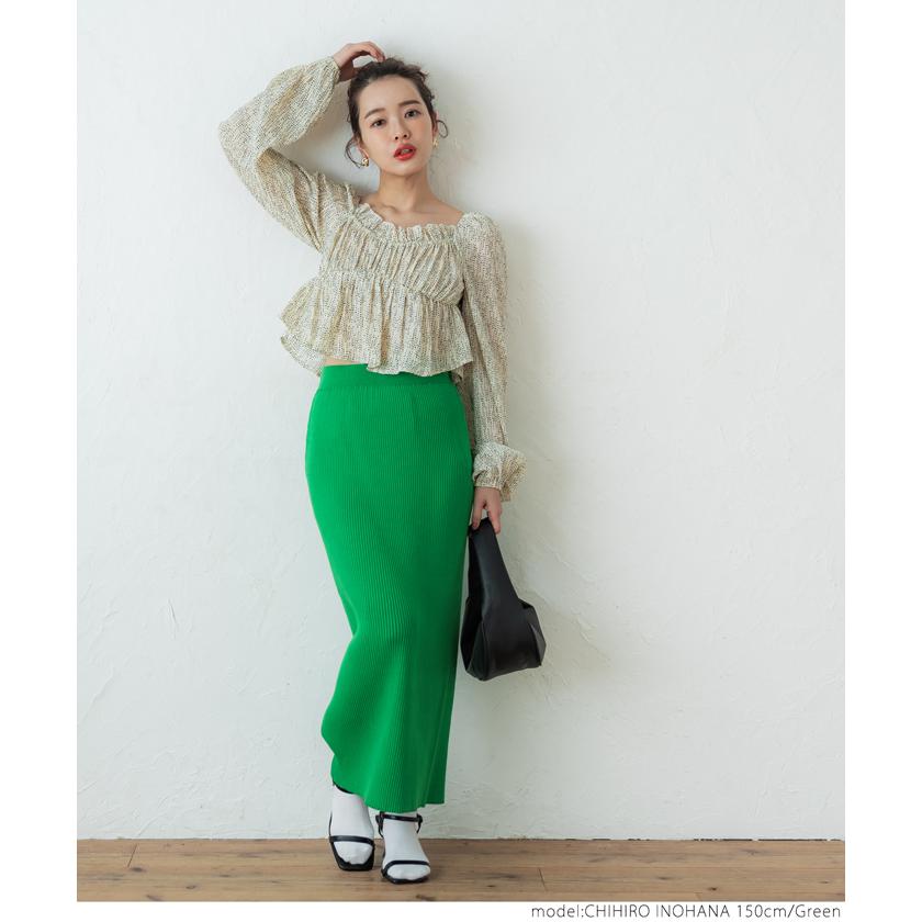 coca リブニット タイトスカート 全6色 : マルイ(丸井)Yahoo!店