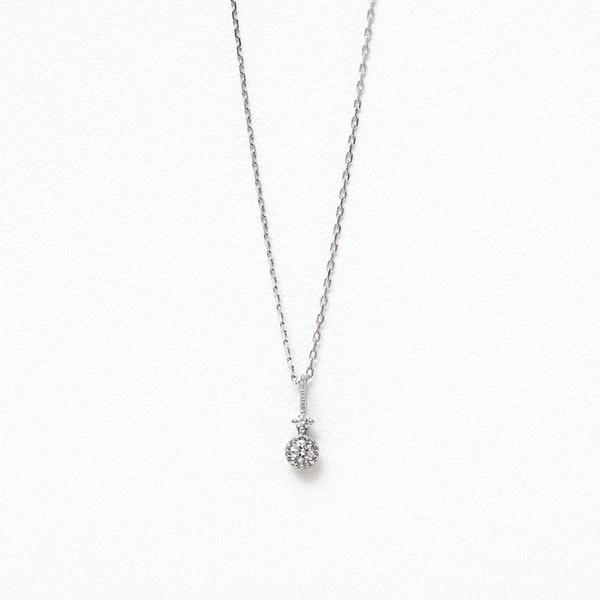 エステールプラチナダイヤネックレス ESTELLE（エステール） プラチナ ダイヤモンド ネックレス : マルイ