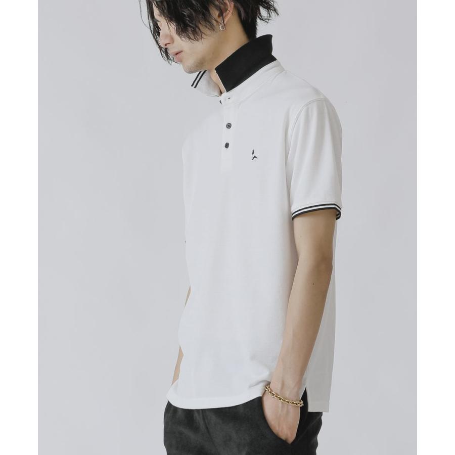 【London Denim】鹿の子 ／ ワンポイント刺繍 ポロシャツ（半袖）｜0101marui｜14