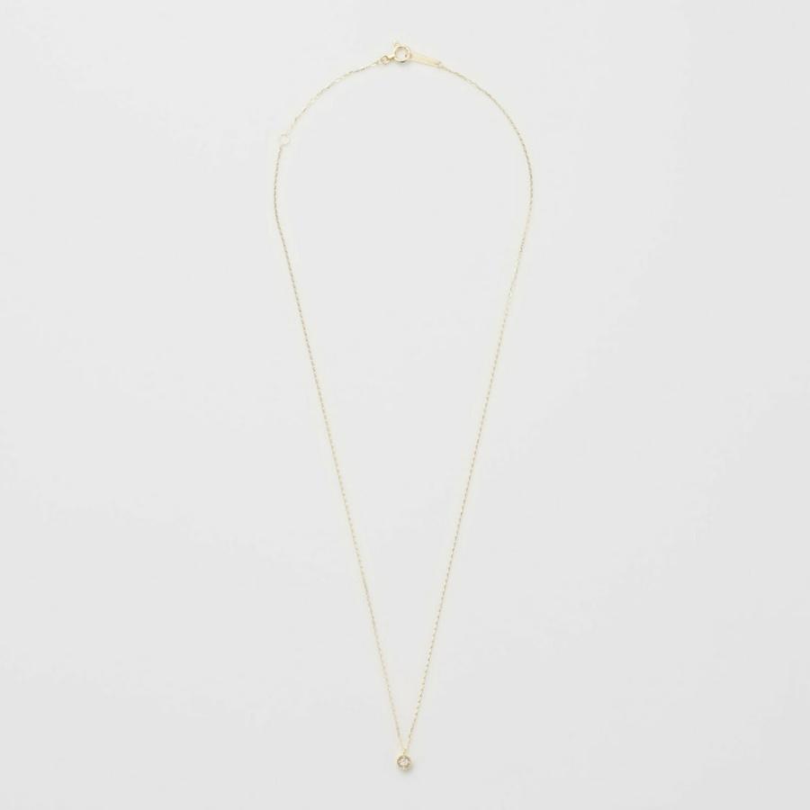 《WEB限定》K10ダイヤモンドネックレス（0.03ct）の画像