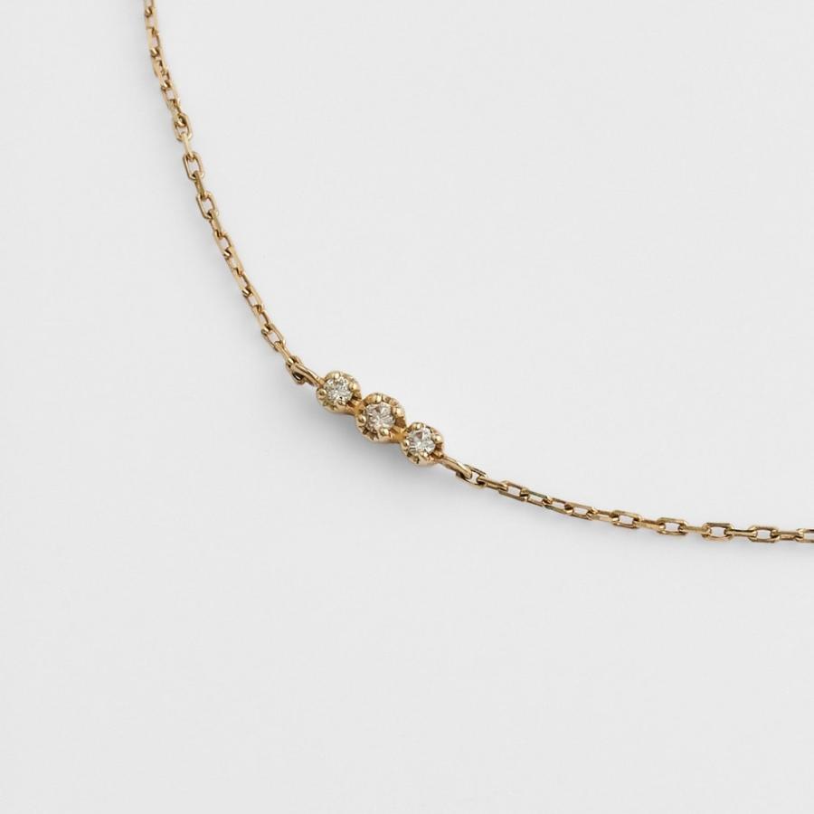 agete（アガット） 《WEB限定》K10ダイヤモンドブレスレット : マルイ