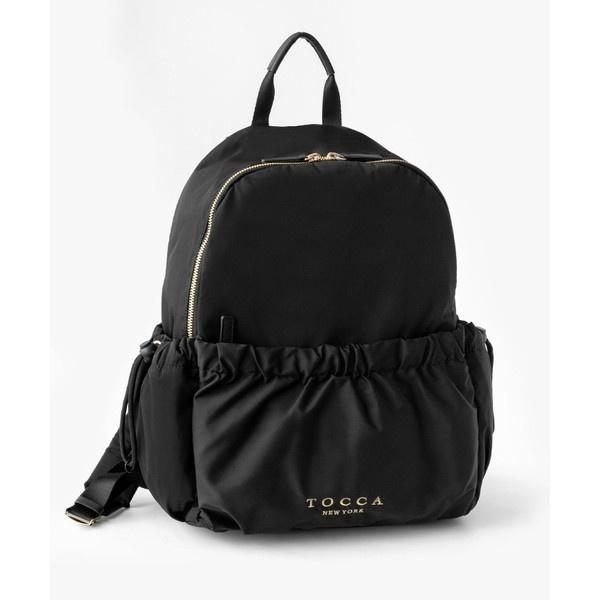 軽い♡トッカ SANAシリーズ リュック バックパック 黒 大容量 ブラック TOCCA（トッカ） 【WEB限定＆一部店舗限定】SANA BACKPACK バック