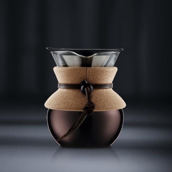 POUROVERステンレスフィルター付き ドリップ式 コーヒーメーカー 0.5L ＜bodum ボダム＞