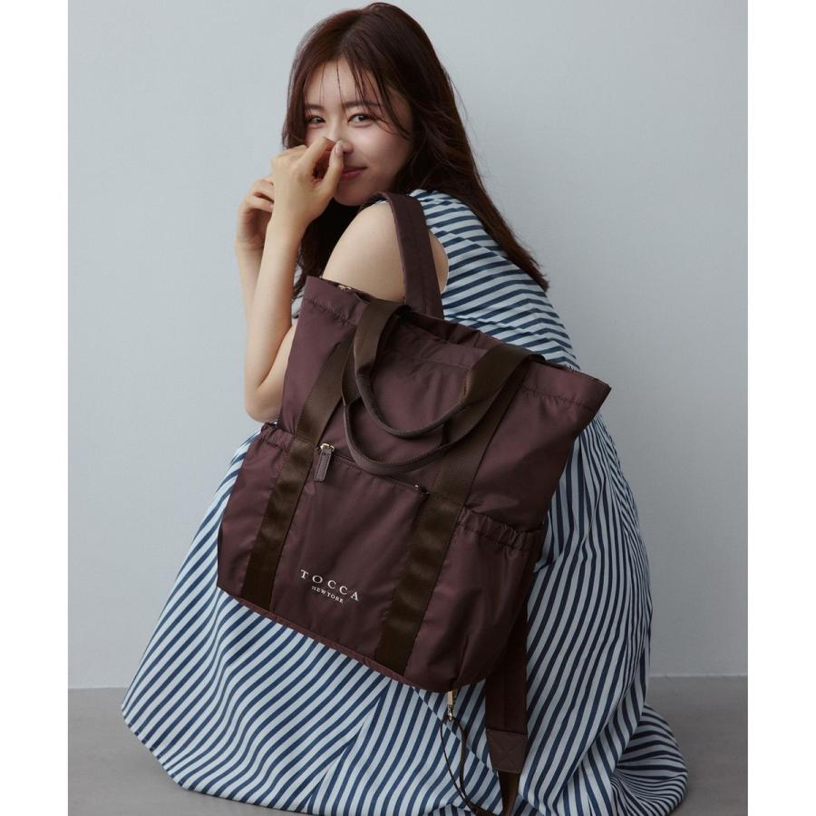 TOCCACIELO TRAVEL BACKPACK　 値下げ相談あり！ TOCCA（トッカ） 【新色登場！WEB＆一部店舗限定】CIELO TRAVEL