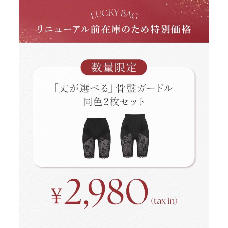 tu-hacci（ツーハッチ） ハッピーバッグ デザイン選べる！骨盤ガードル