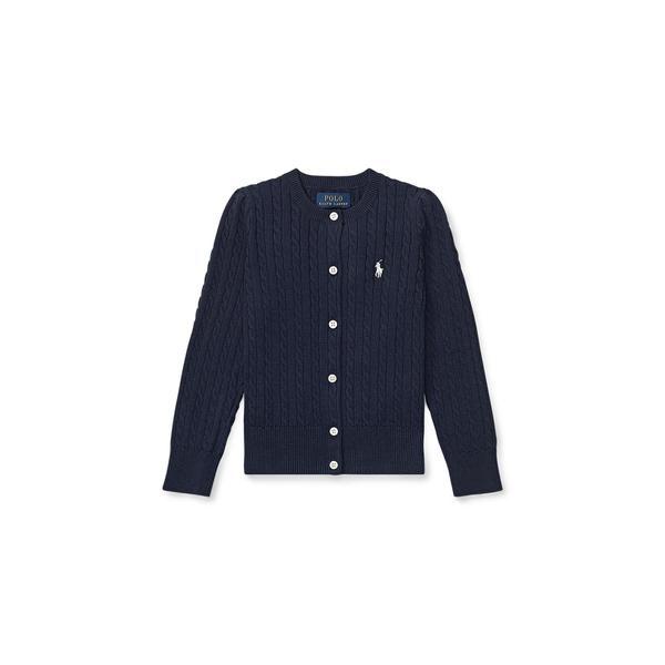 POLO RALPH LAUREN - (ガールズ 2才〜6才)ミニ 有線テレビ 綿織物 ジレー